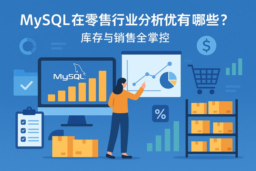 mysql在零售行业分析优势有哪些？库存与销售全掌控