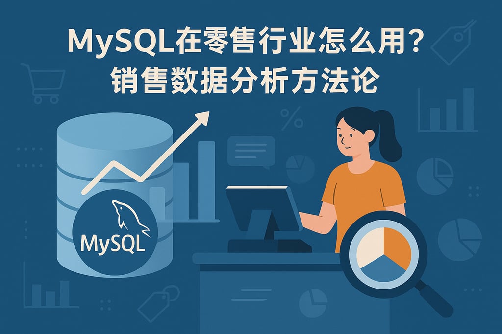 mysql在零售行业怎么用？销售数据分析方法论