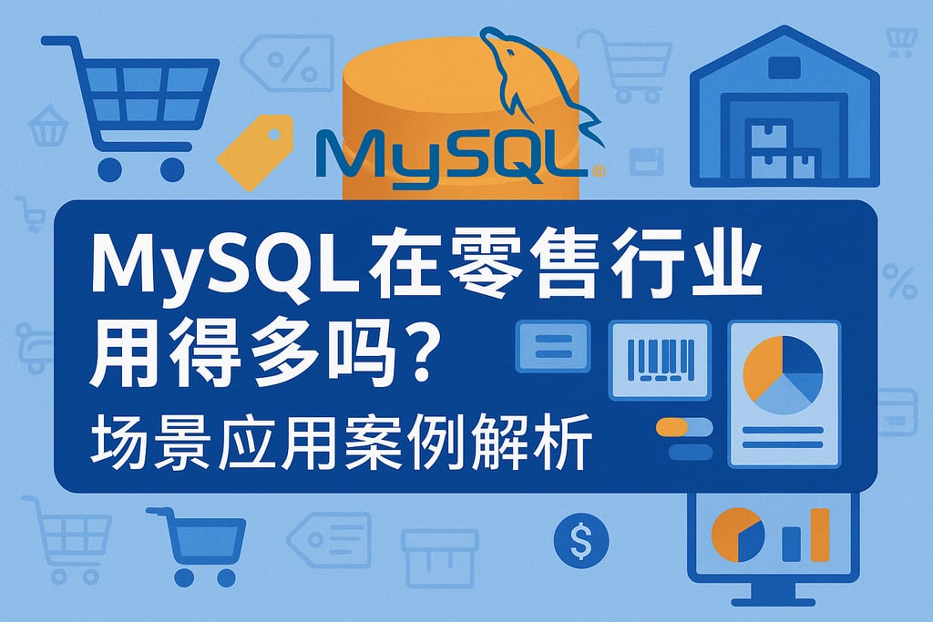mysql在零售行业用得多吗？场景应用案例解析