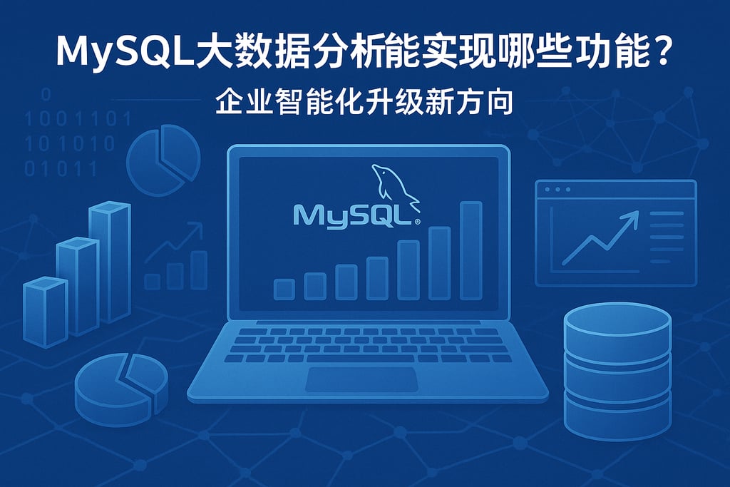 mysql大数据分析能实现哪些功能？企业智能化升级新方向