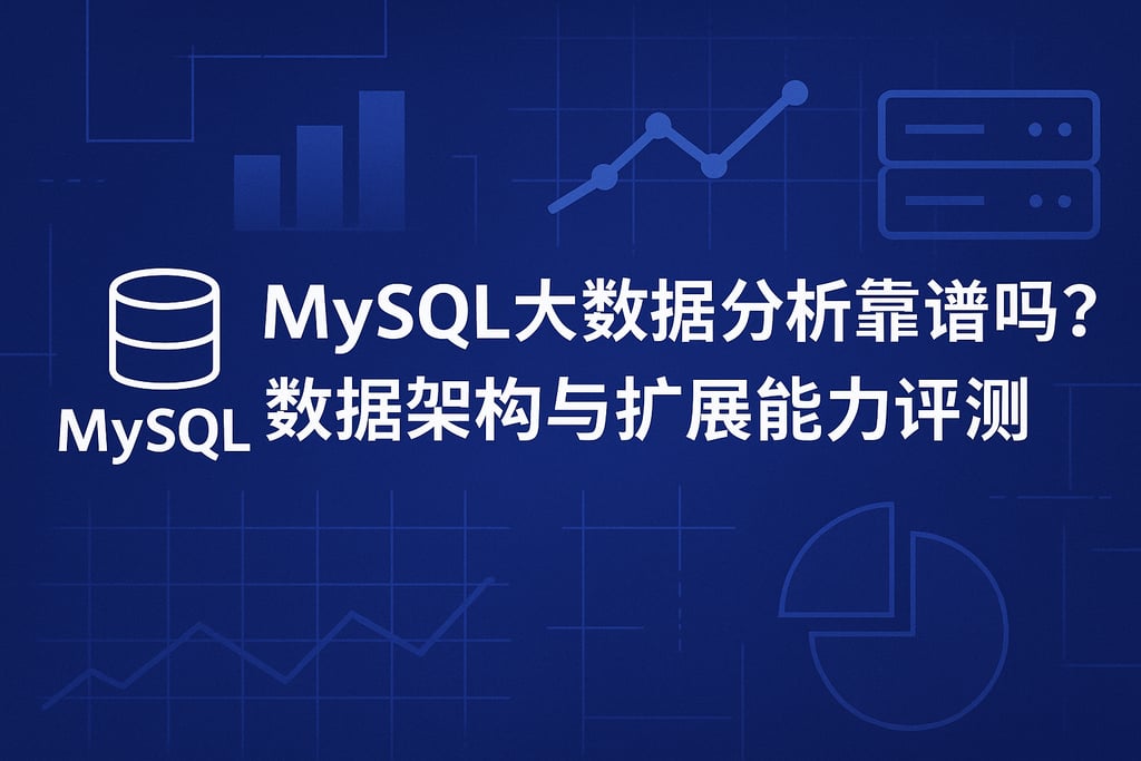 mysql大数据分析靠谱吗？数据架构与扩展能力评测