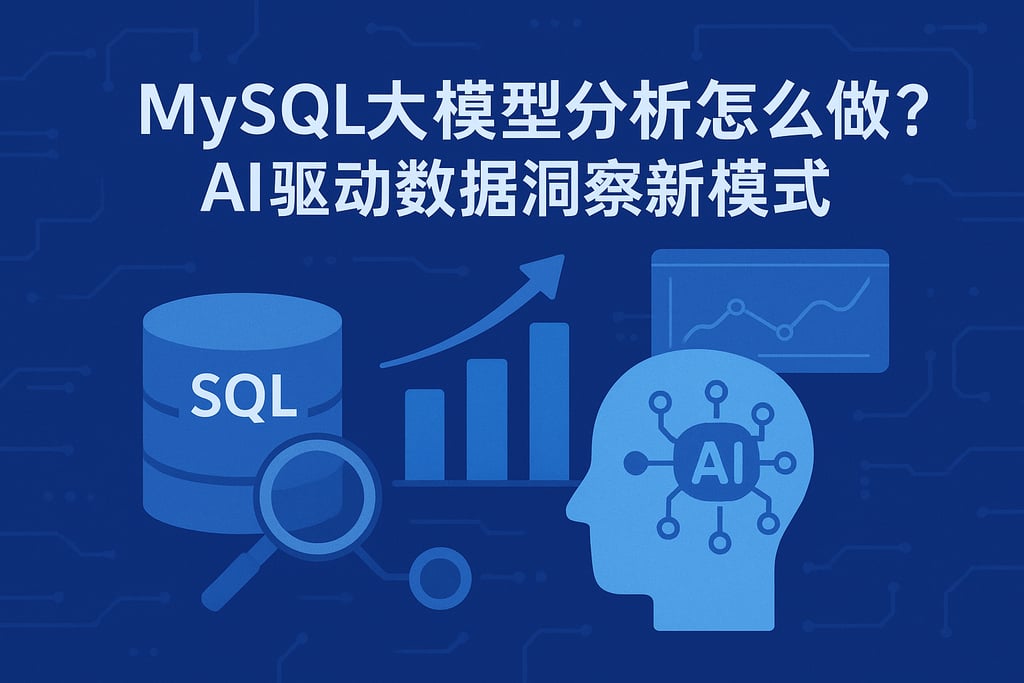 mysql大模型分析怎么做？AI驱动数据洞察新模式