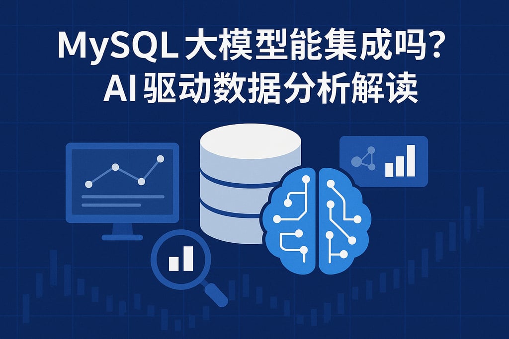 mysql大模型能集成吗？AI驱动数据分析解读