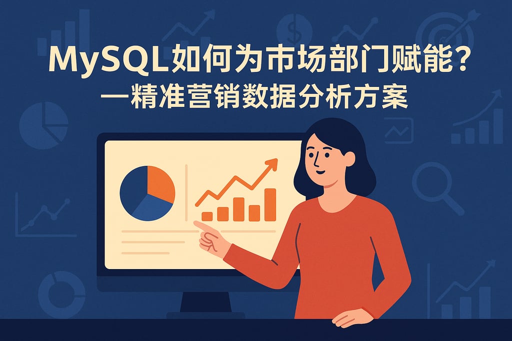 mysql如何为市场部门赋能？精准营销数据分析方案