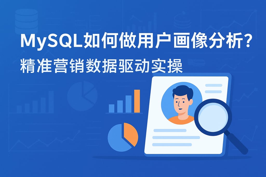 mysql如何做用户画像分析？精准营销数据驱动实操