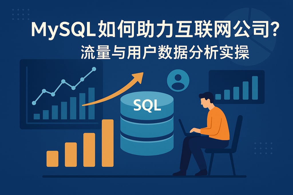 mysql如何助力互联网公司？流量与用户数据分析实操