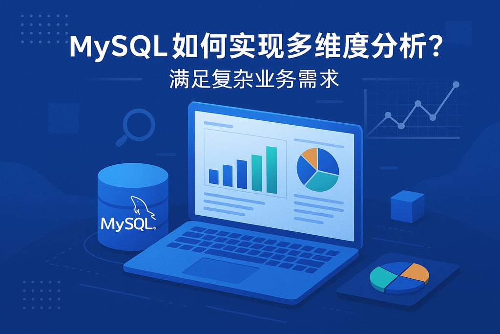 mysql如何实现多维度分析？满足复杂业务需求