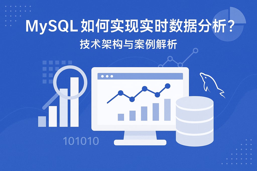 mysql如何实现实时数据分析？技术架构与案例解析