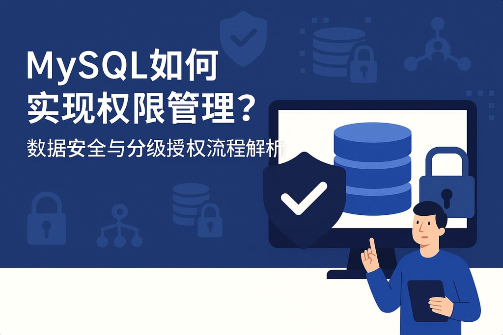 mysql如何实现权限管理？数据安全与分级授权流程解析