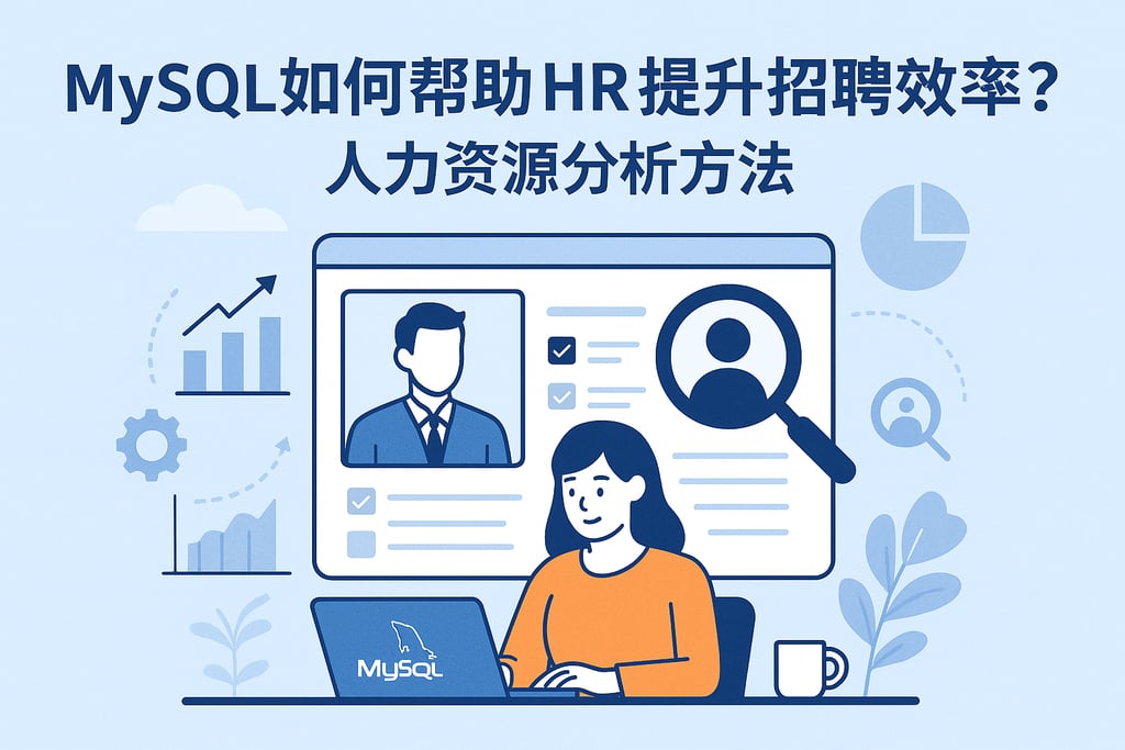 mysql如何帮助HR提升招聘效率？人力资源分析方法