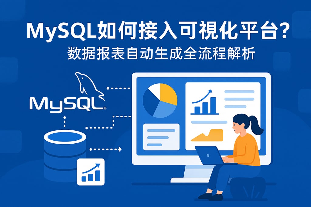 mysql如何接入可视化平台？数据报表自动生成全流程解析