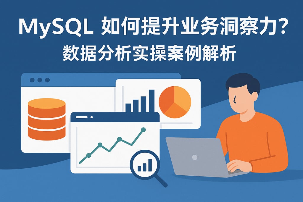mysql如何提升业务洞察力？数据分析实操案例解析