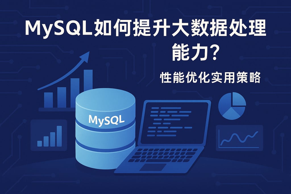 mysql如何提升大数据处理能力？性能优化实用策略