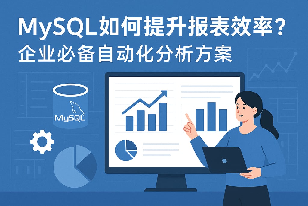 mysql如何提升报表效率？企业必备自动化分析方案