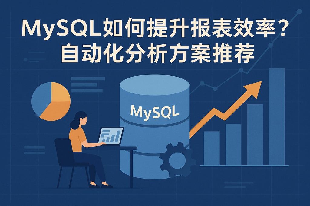 mysql如何提升报表效率？自动化分析方案推荐