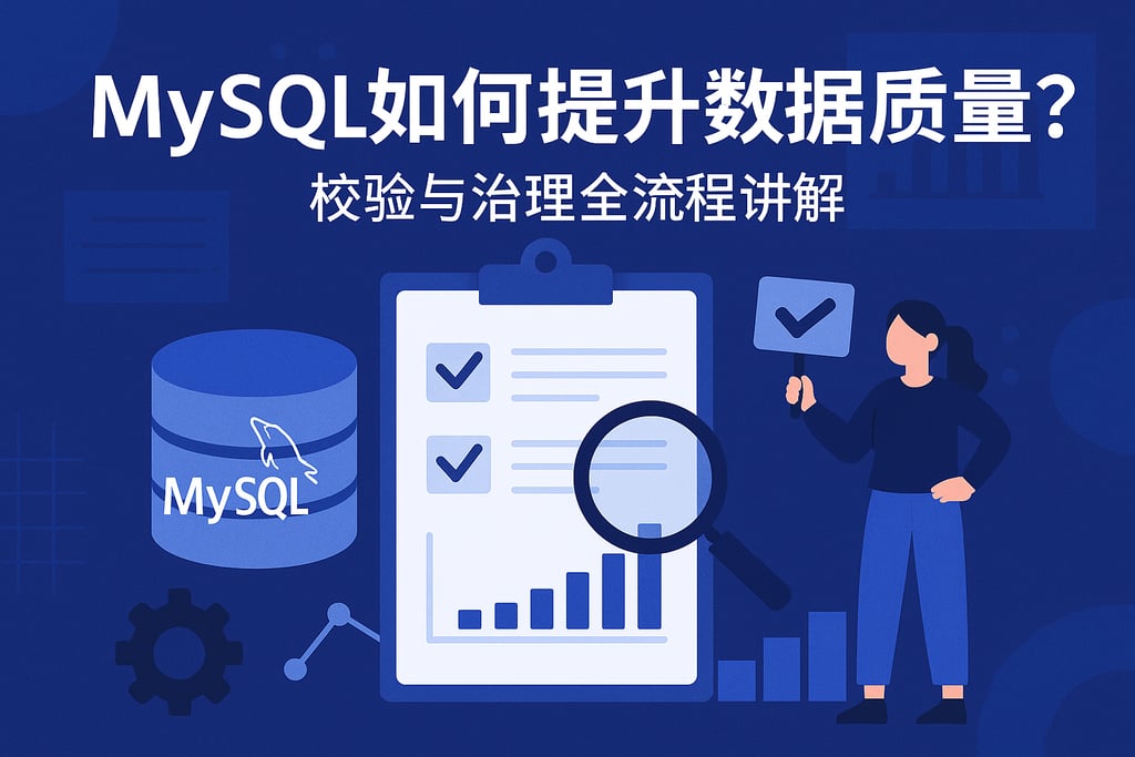 mysql如何提升数据质量？校验与治理全流程讲解