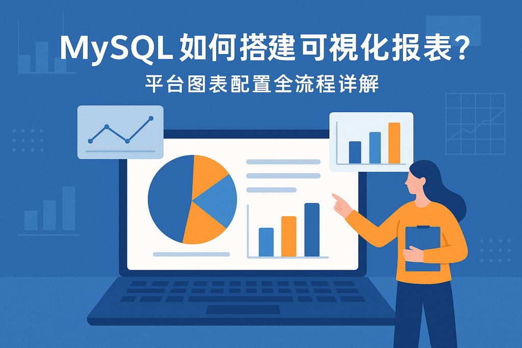 mysql如何搭建可视化报表？平台图表配置全流程详解