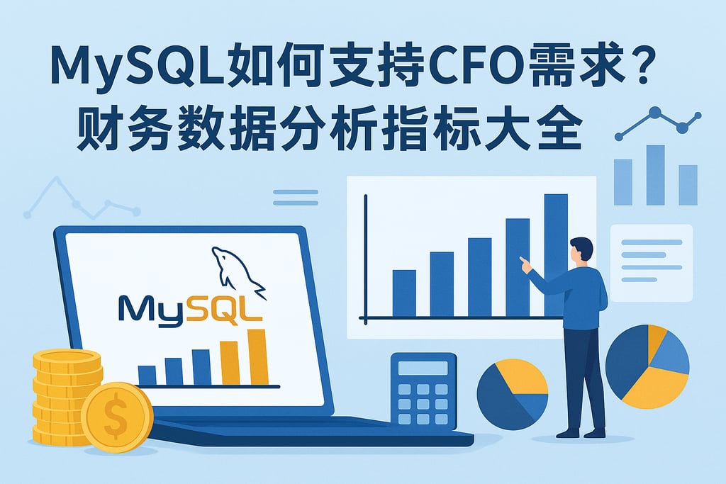 mysql如何支持CFO需求？财务数据分析指标大全