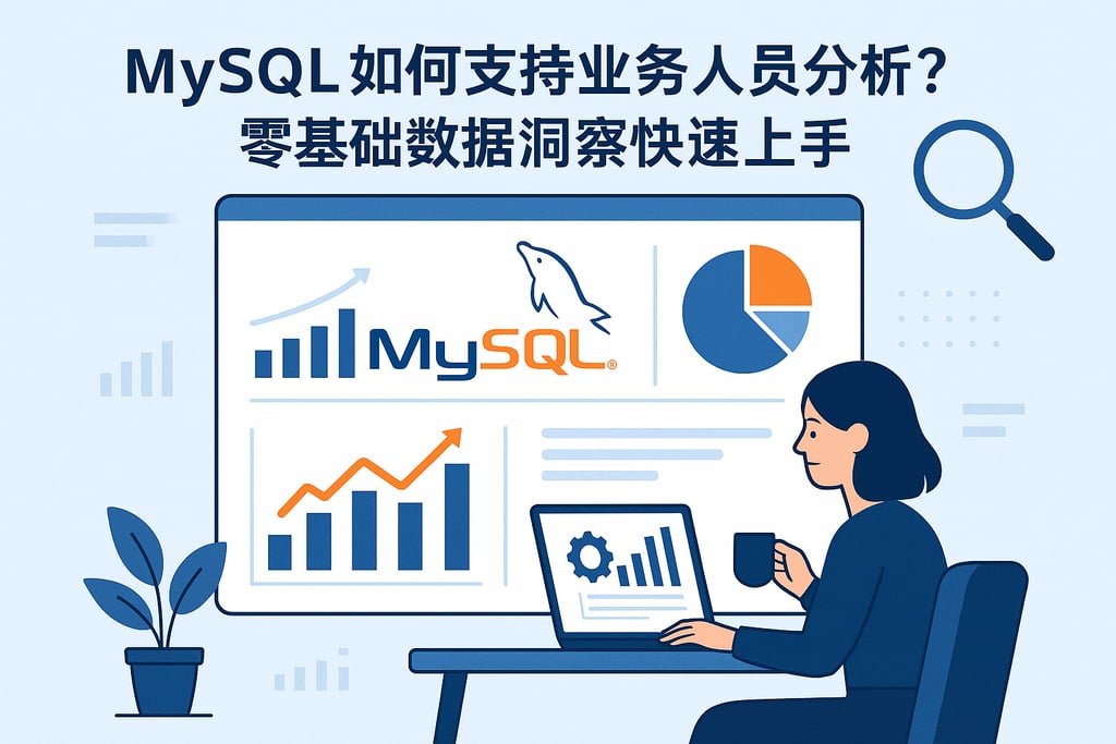 mysql如何支持业务人员分析？零基础数据洞察快速上手