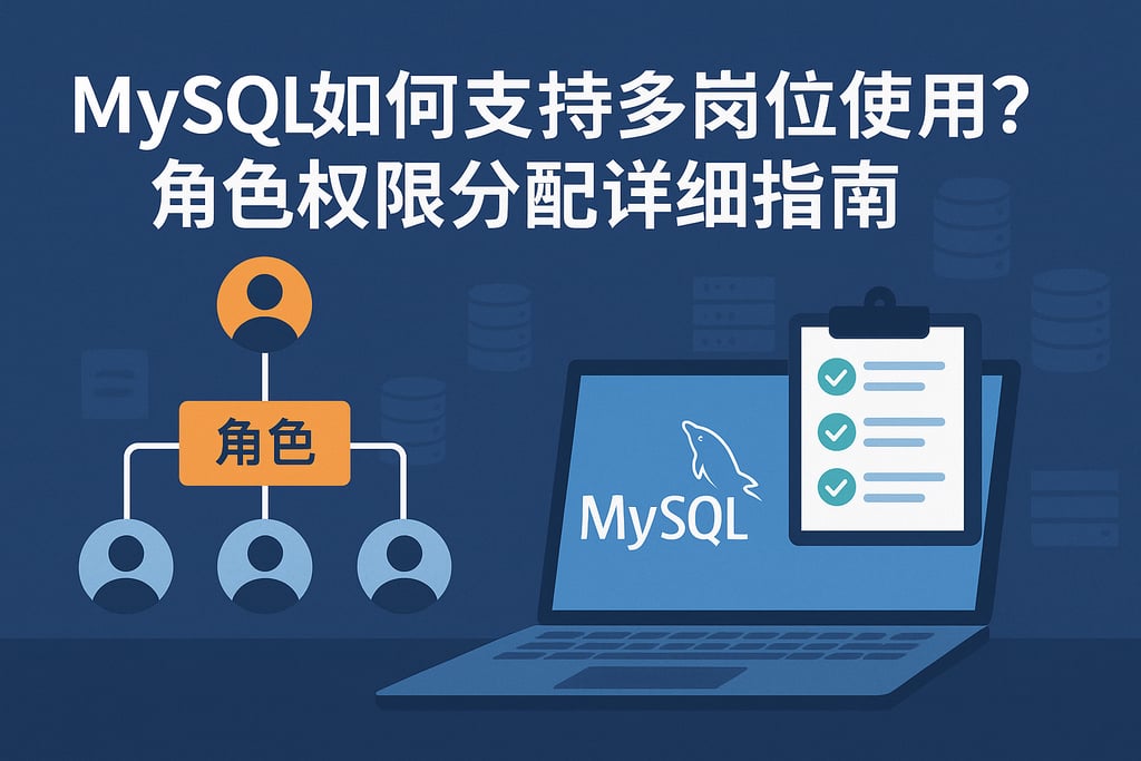mysql如何支持多岗位使用？角色权限分配详细指南