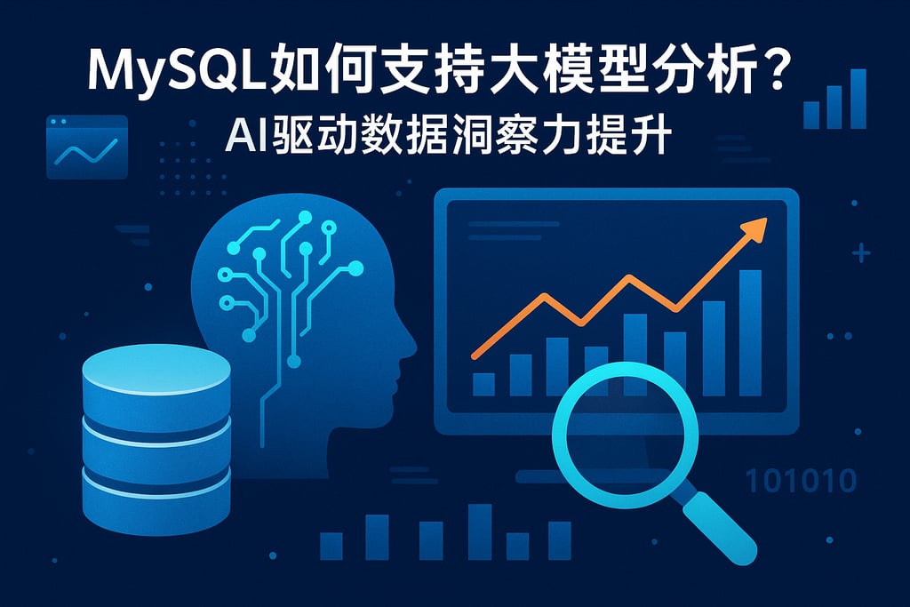 mysql如何支持大模型分析？AI驱动数据洞察力提升