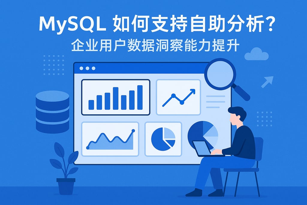 mysql如何支持自助分析？企业用户数据洞察能力提升