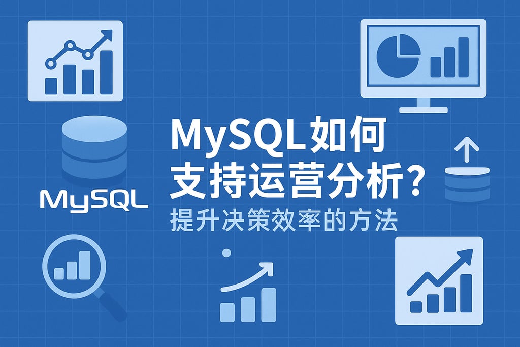 mysql如何支持运营分析？提升决策效率的方法