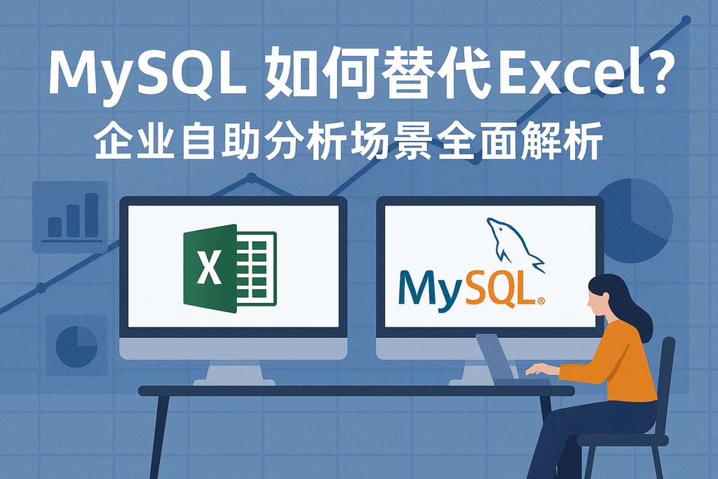 mysql如何替代Excel？企业自助分析场景全面解析