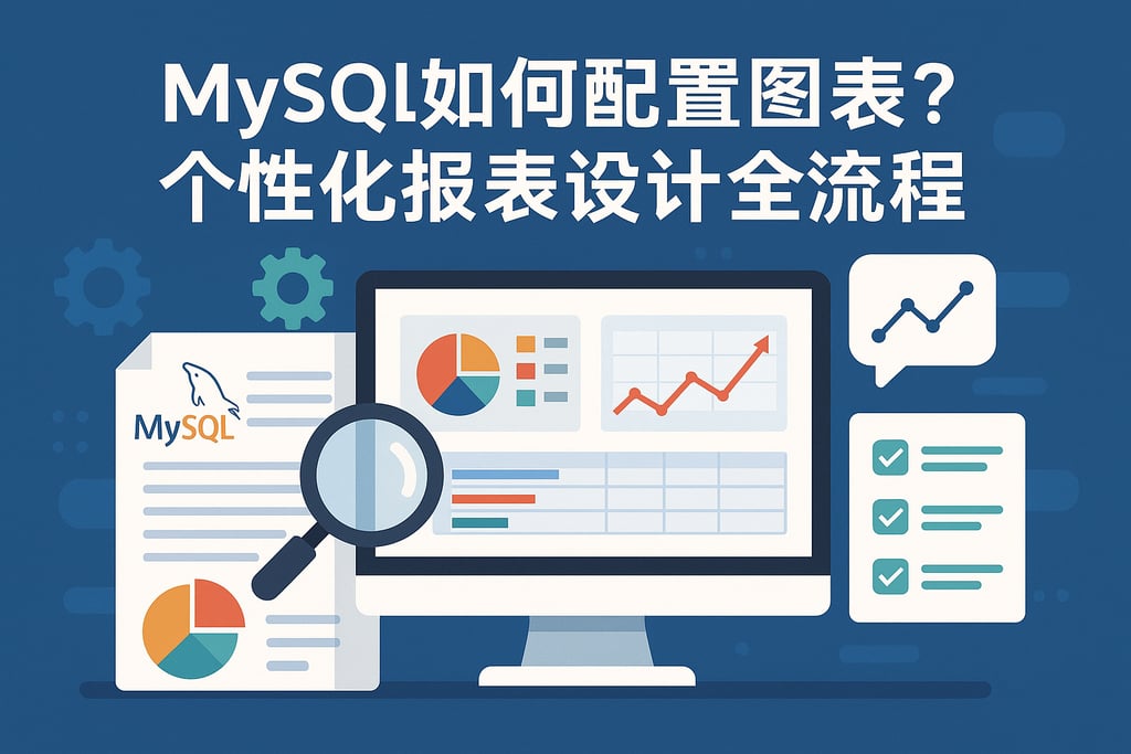 mysql如何配置图表？个性化报表设计全流程