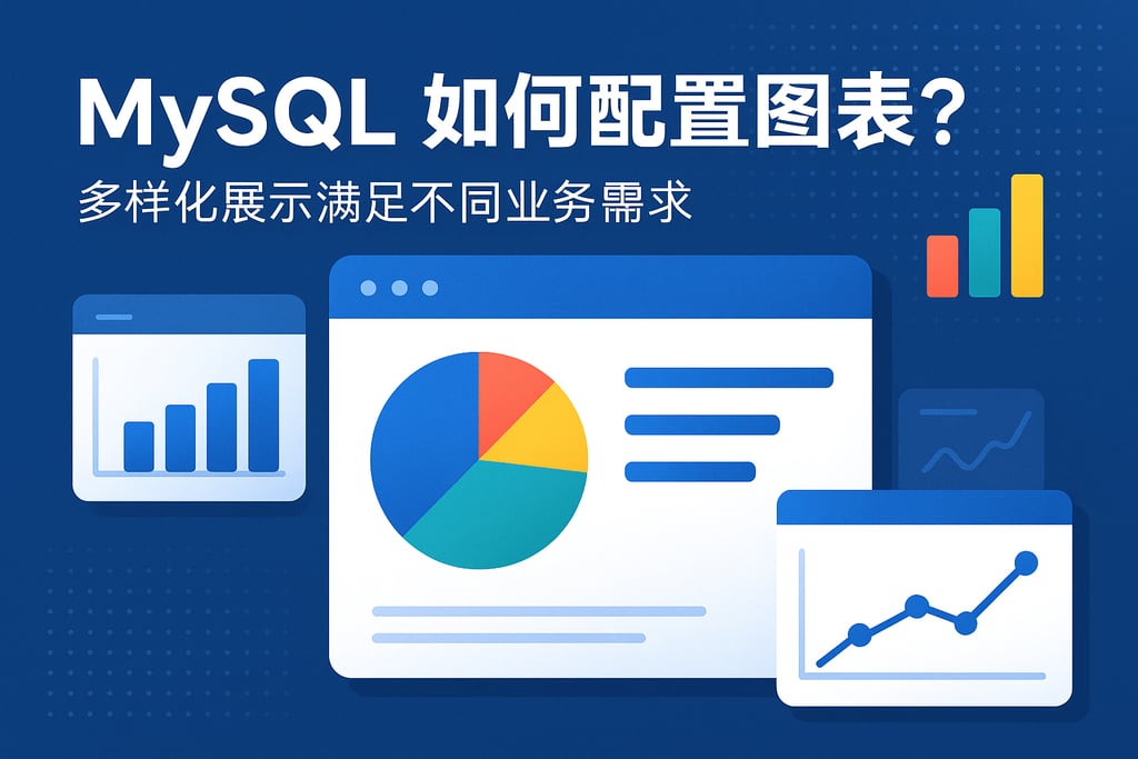mysql如何配置图表？多样化展示满足不同业务需求