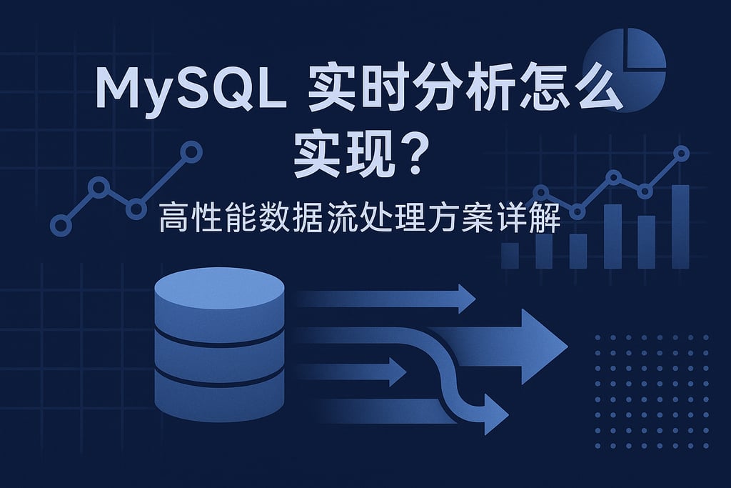 mysql实时分析怎么实现？高性能数据流处理方案详解