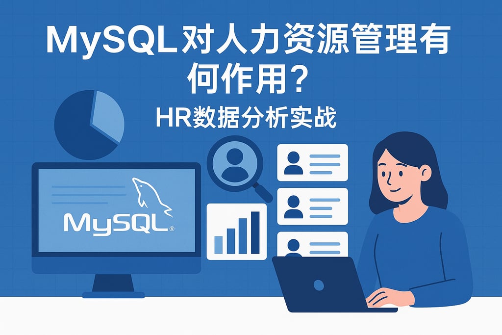 mysql对人力资源管理有何作用？HR数据分析实战