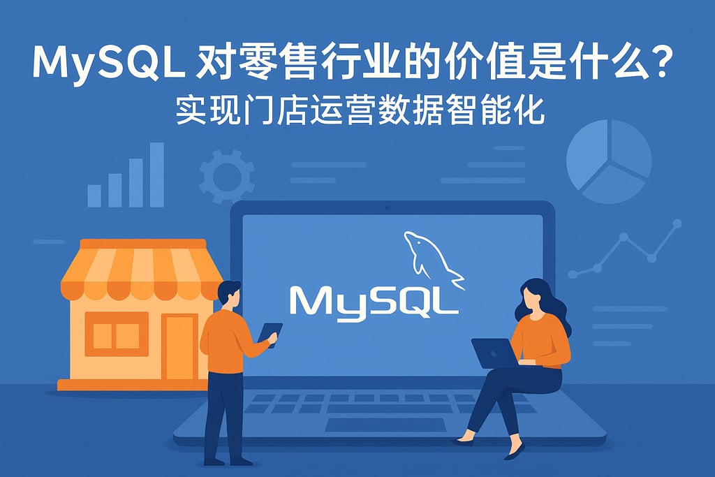 mysql对零售行业的价值是什么？实现门店运营数据智能化