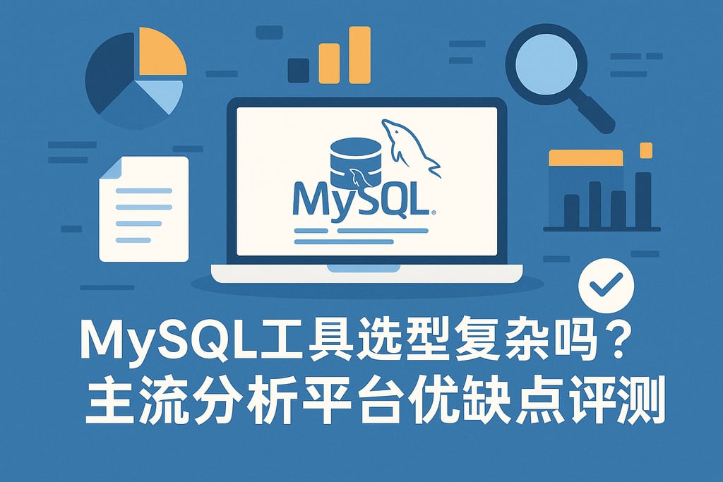 mysql工具选型复杂吗？主流分析平台优缺点评测