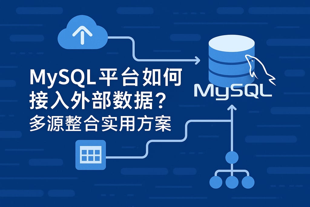 mysql平台如何接入外部数据？多源整合实用方案