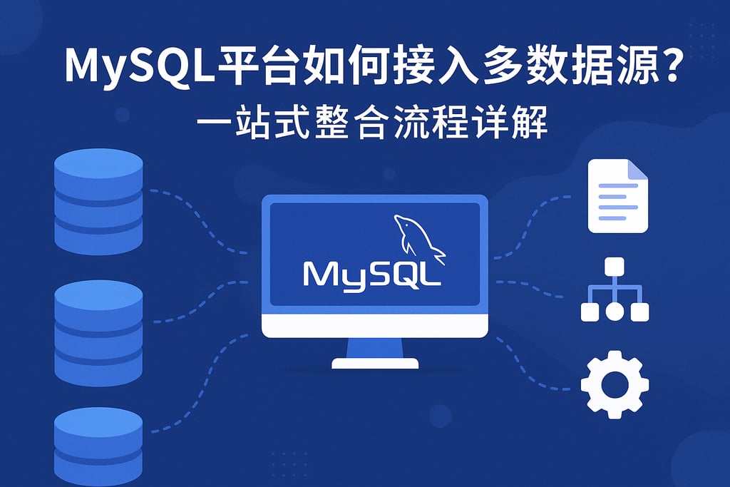 mysql平台如何接入多数据源？一站式整合流程详解