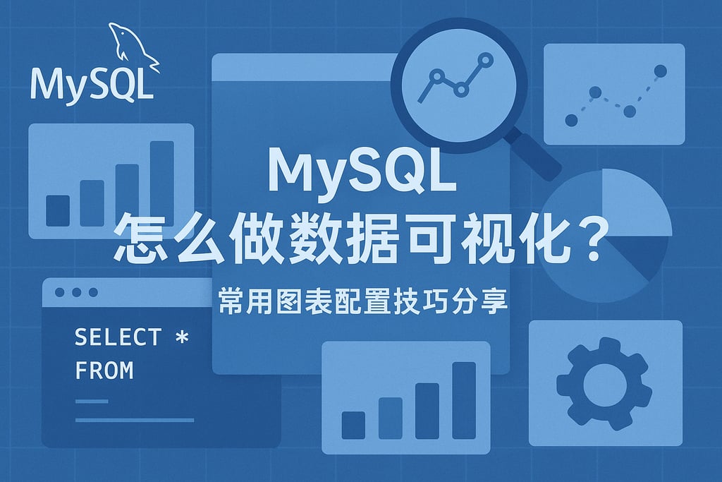 mysql怎么做数据可视化？常用图表配置技巧分享