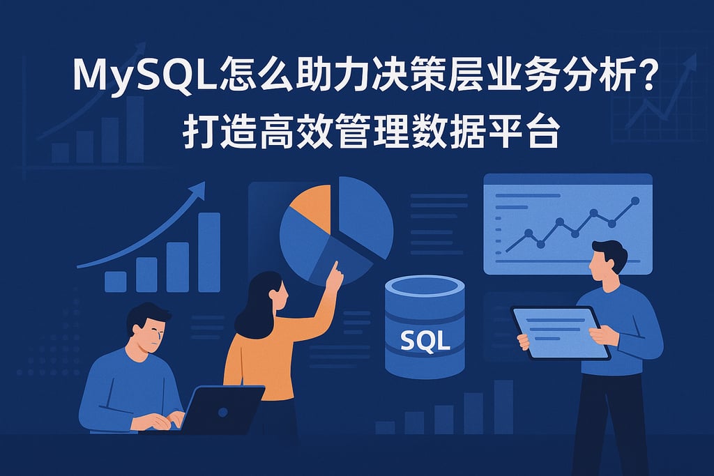 mysql怎么助力决策层业务分析？打造高效管理数据平台