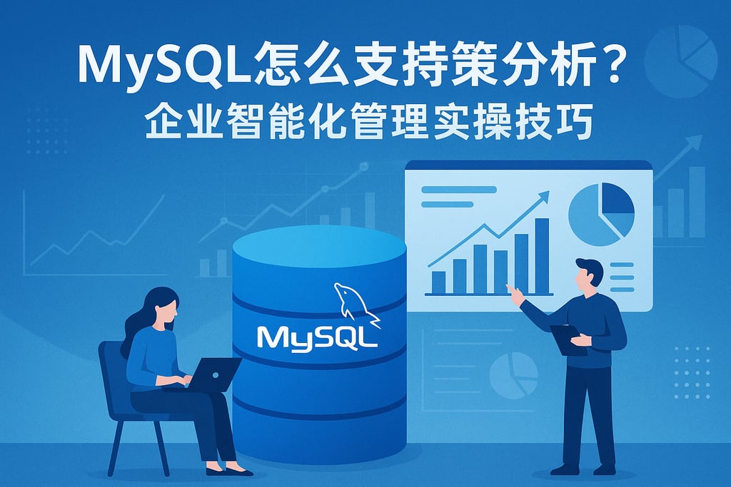mysql怎么支持决策分析？企业智能化管理实操技巧