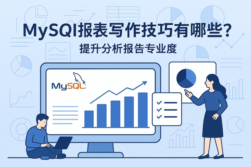 mysql报表写作技巧有哪些？提升分析报告专业度