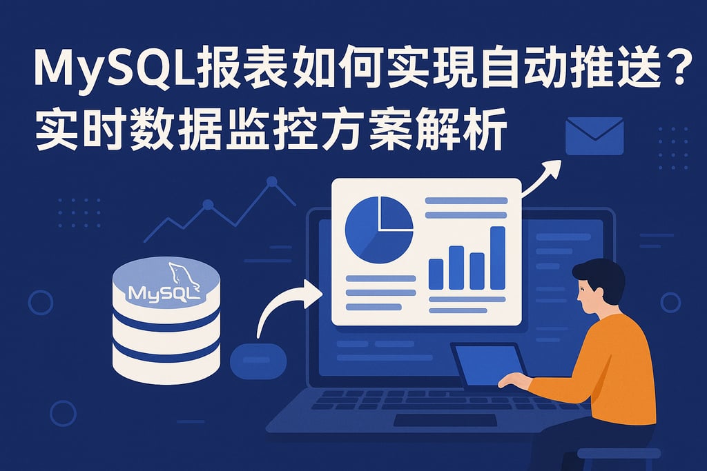 mysql报表如何实现自动推送？实时数据监控方案解析