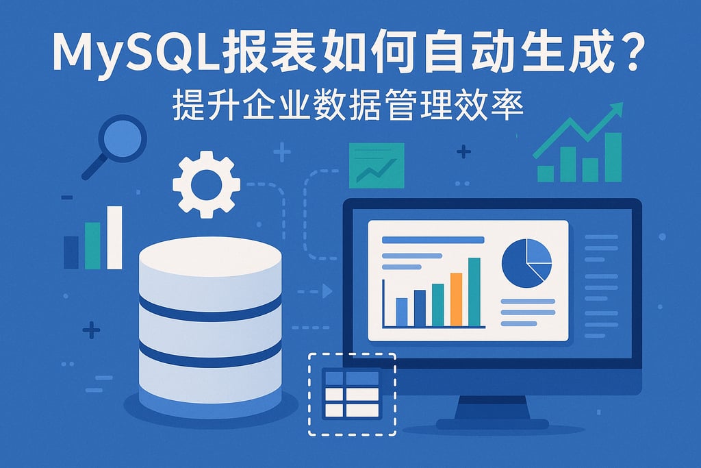 mysql报表如何自动生成？提升企业数据管理效率