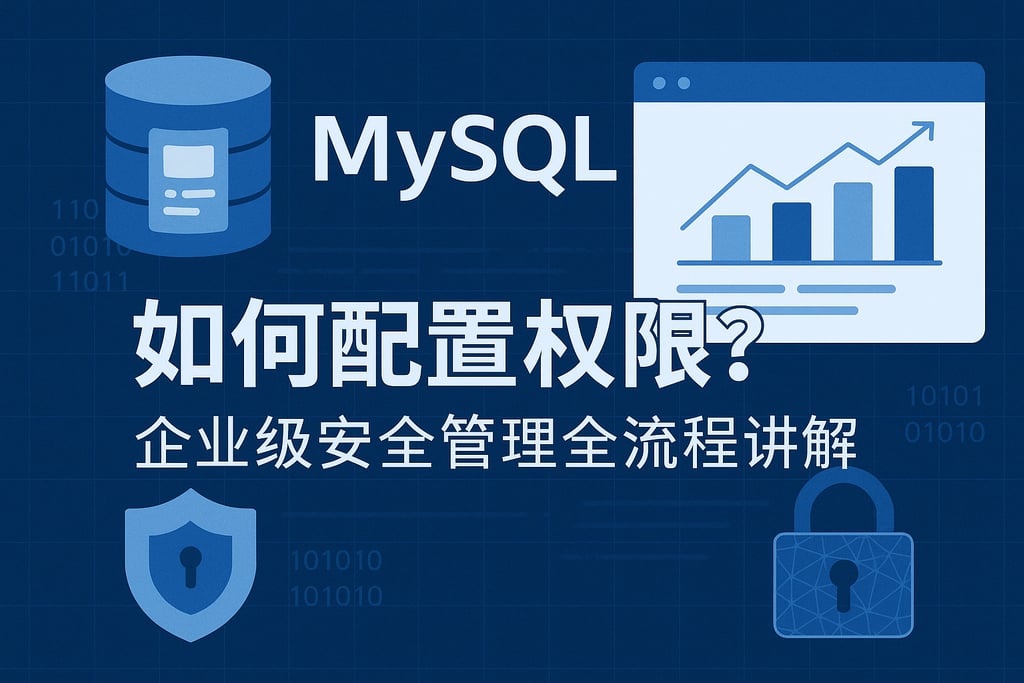 mysql报表如何配置权限？企业级安全管理全流程讲解