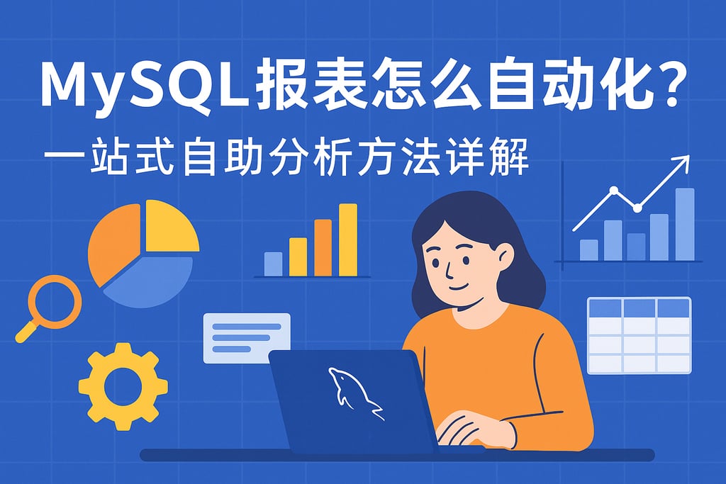 mysql报表怎么自动化？一站式自助分析方法详解