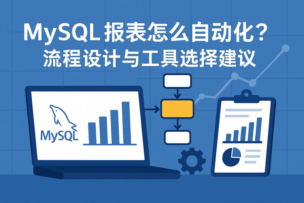 mysql报表怎么自动化？流程设计与工具选择建议