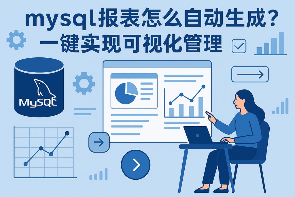 mysql报表怎么自动生成？一键实现可视化管理