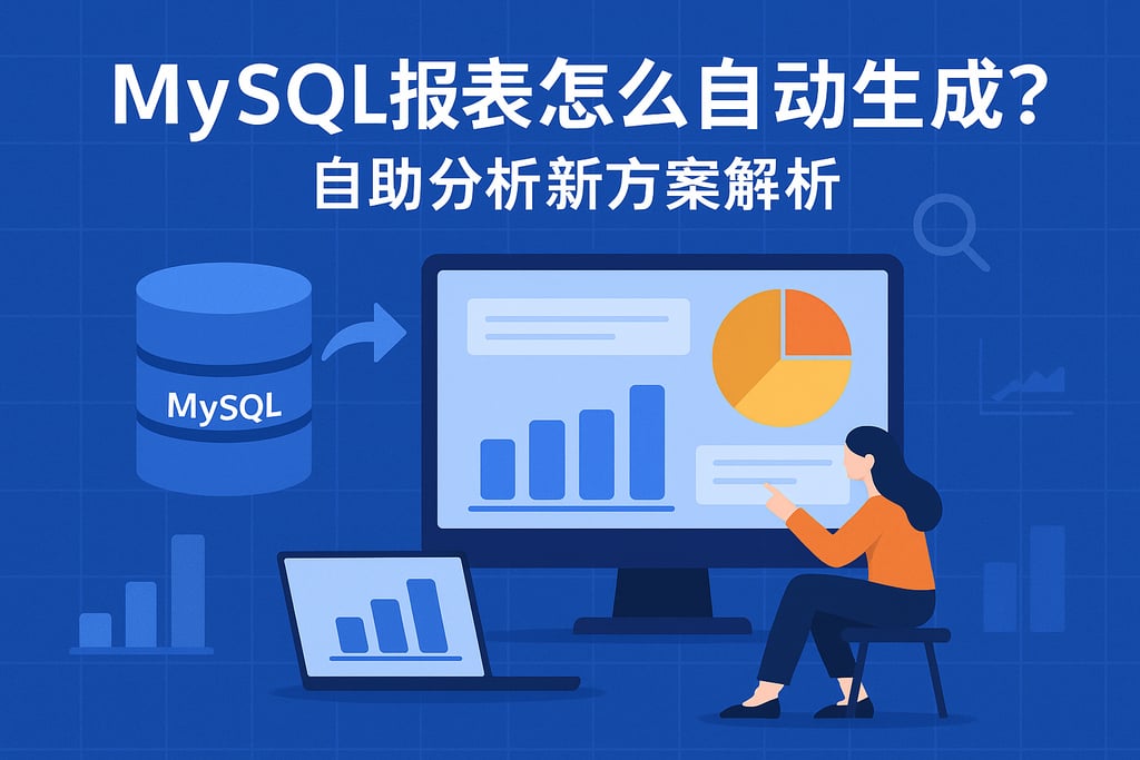 mysql报表怎么自动生成？自助分析新方案解析