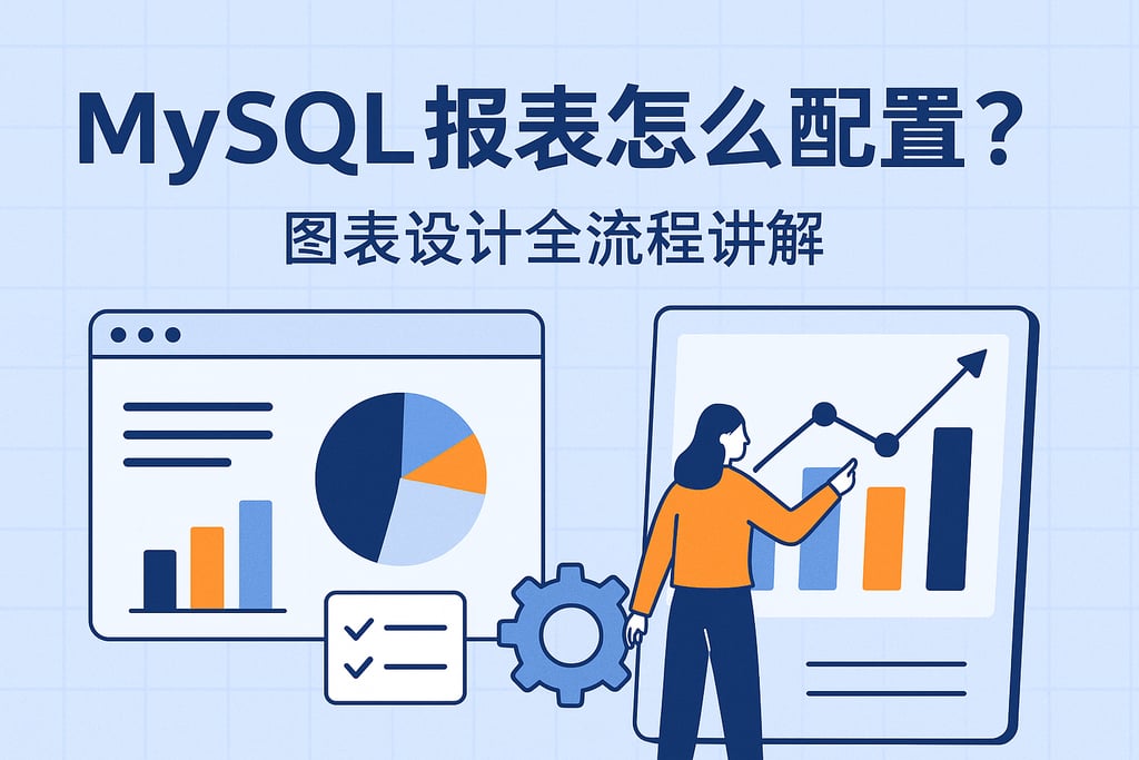 mysql报表怎么配置？图表设计全流程讲解
