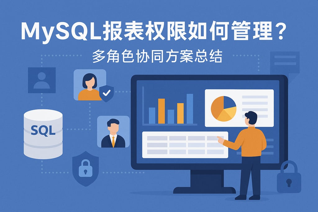 mysql报表权限如何管理？多角色协同方案总结