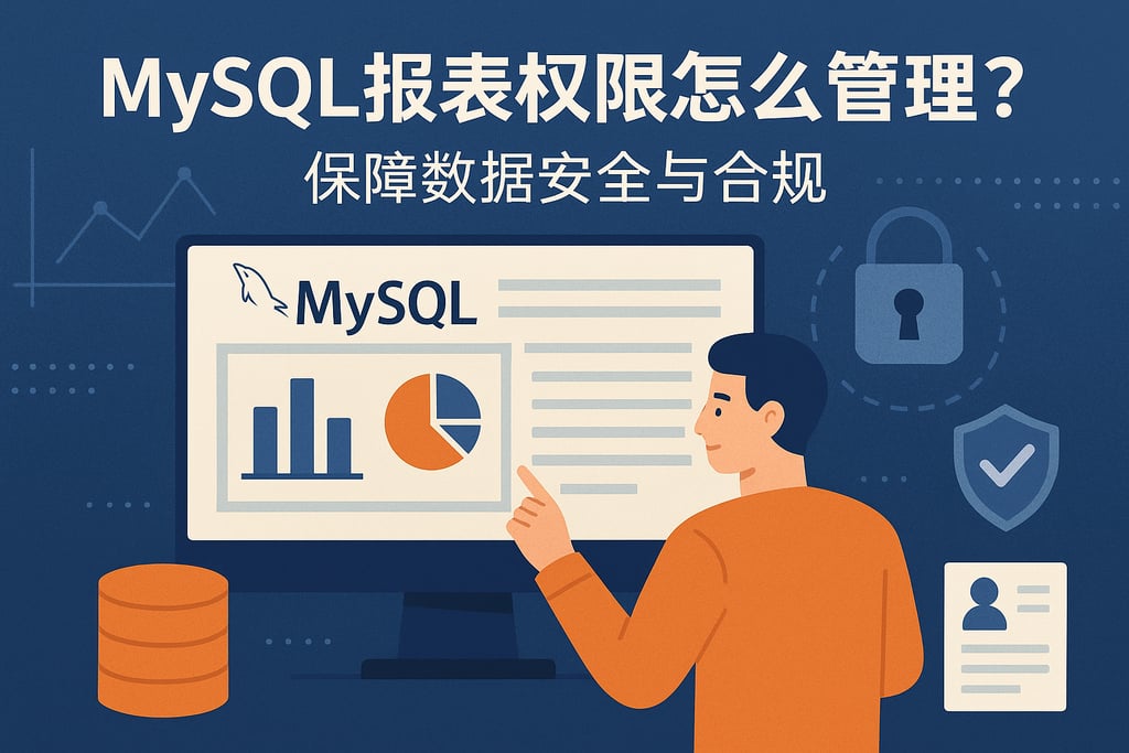 mysql报表权限怎么管理？保障数据安全与合规